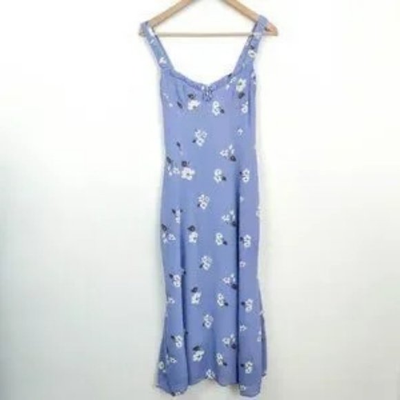Reformation Dresses & Skirts - Reformation Peridot Midi Dress in Lavender Floral 4